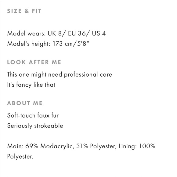 COPY - Asos leopard cheetah print fur coat - Picture 4 of 4